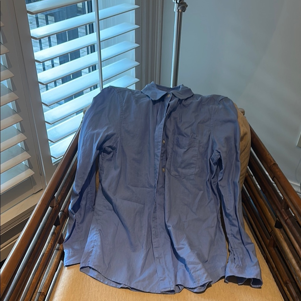 Woman’s Blue Shirt